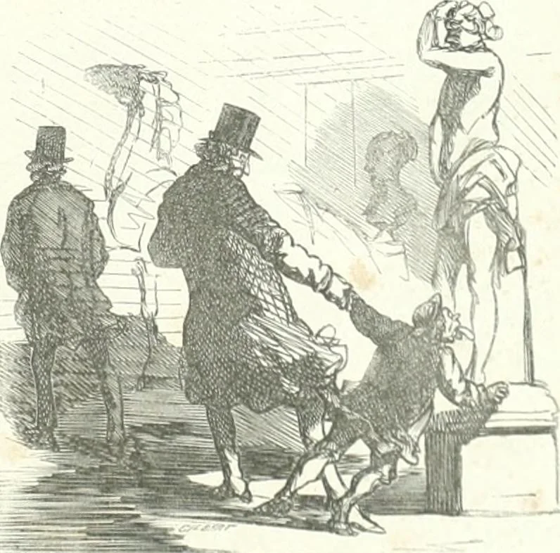 An illustration from Cham, 1853, leaf 118