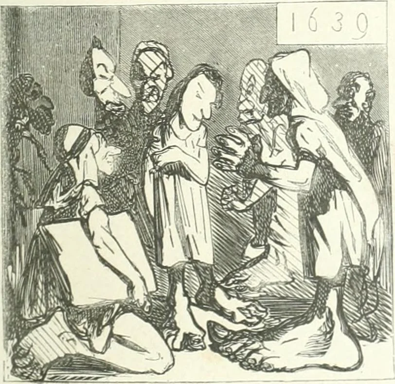 An illustration from Cham, 1853, leaf 120