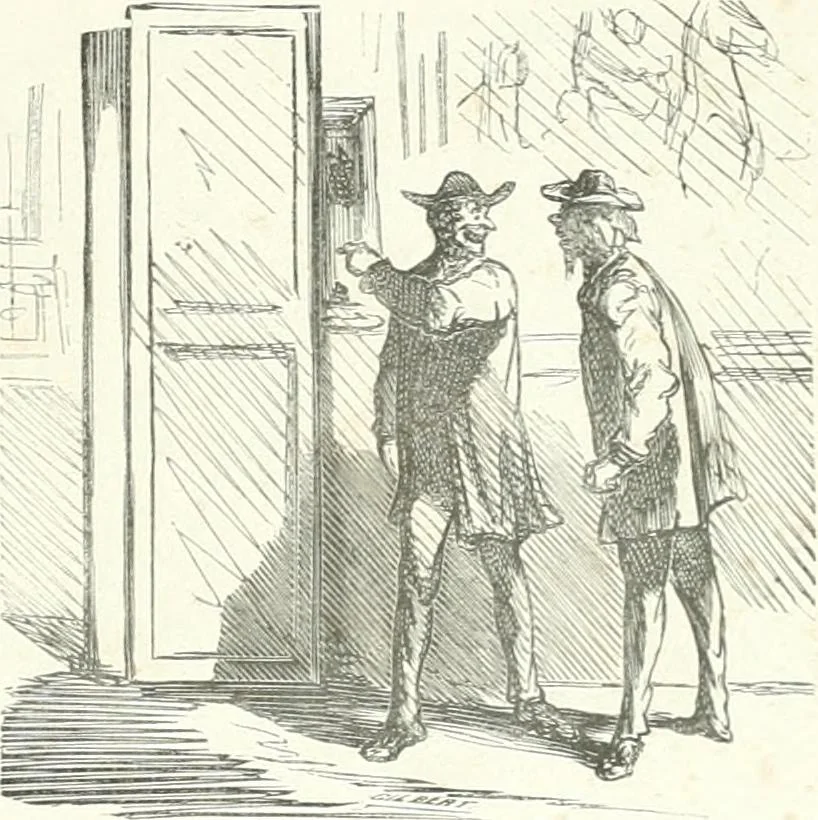 An illustration from Cham, 1853, leaf 122