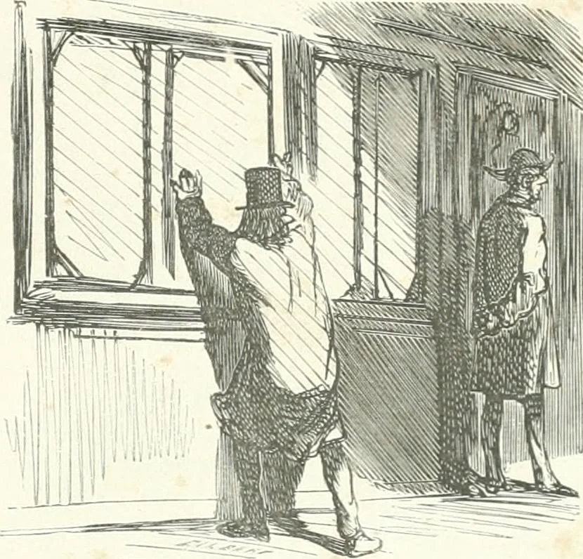 An illustration from Cham, 1853, leaf 124