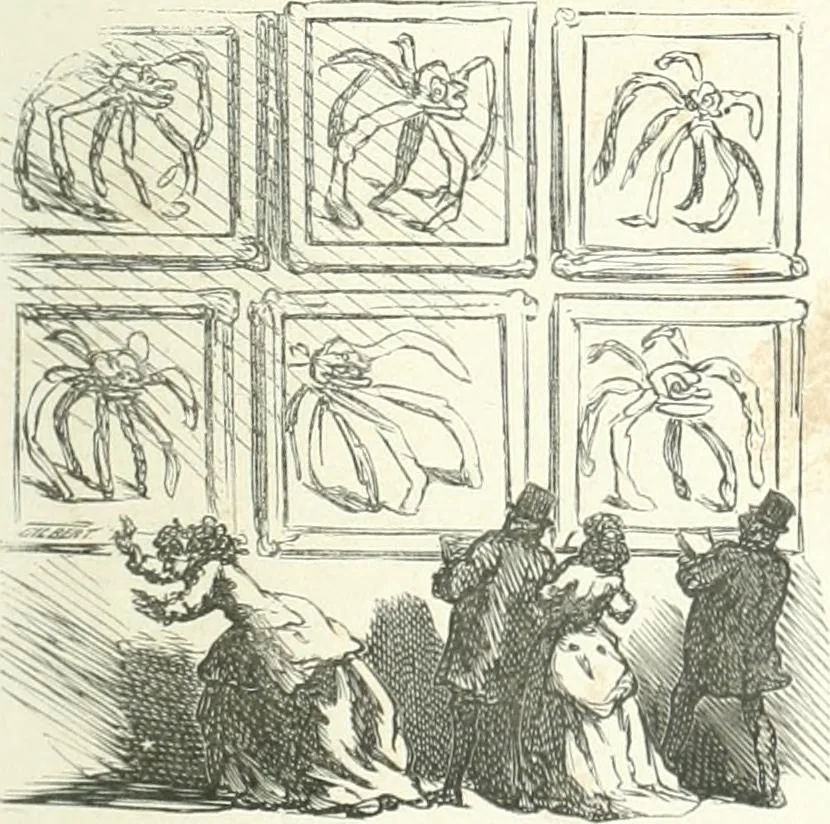 An illustration from Cham, 1853, leaf 124