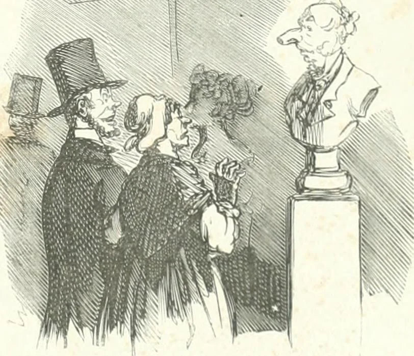 An illustration from Cham, 1853, leaf 124