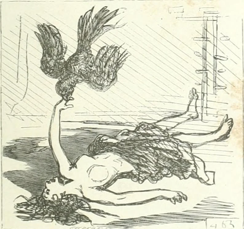 An illustration from Cham, 1853, leaf 126