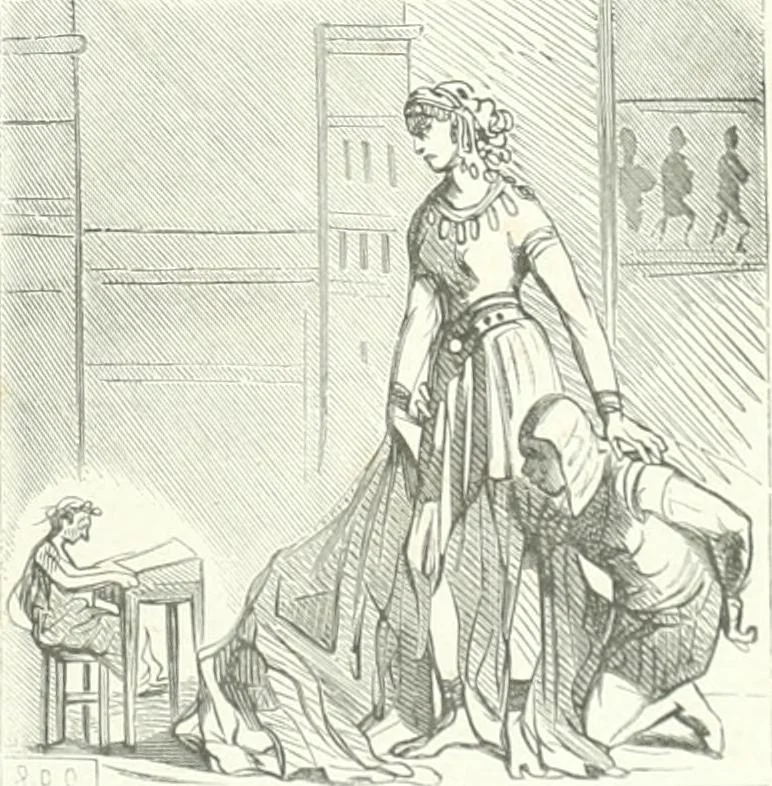 An illustration from Cham, 1853, leaf 126