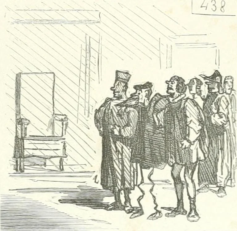 An illustration from Cham, 1853, leaf 128
