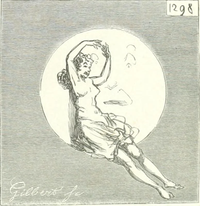 An illustration from Cham, 1853, leaf 128