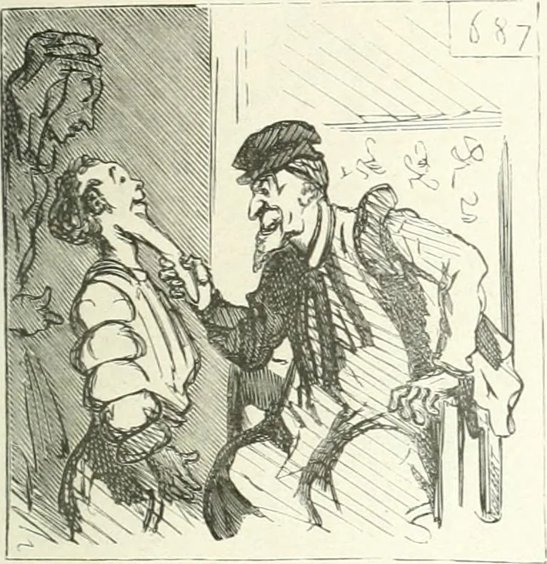 An illustration from Cham, 1853, leaf 130