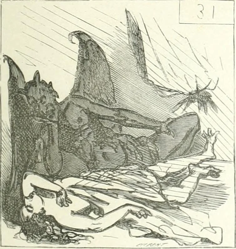 An illustration from Cham, 1853, leaf 130