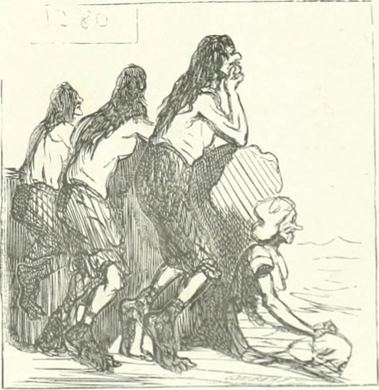 An illustration from Cham, 1853, leaf 130