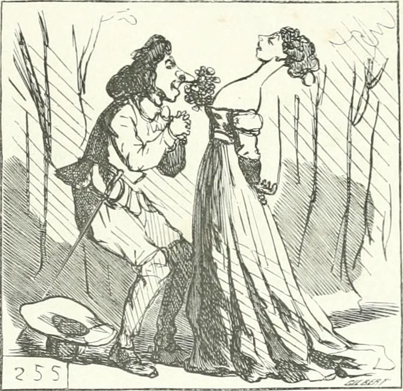 An illustration from Cham, 1853, leaf 132