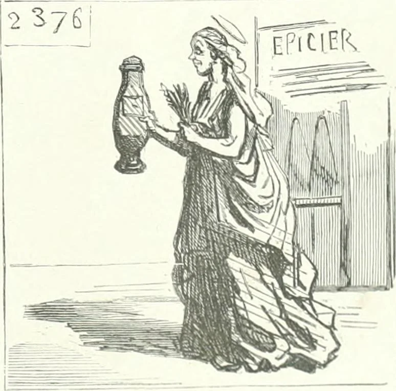 An illustration from Cham, 1853, leaf 132