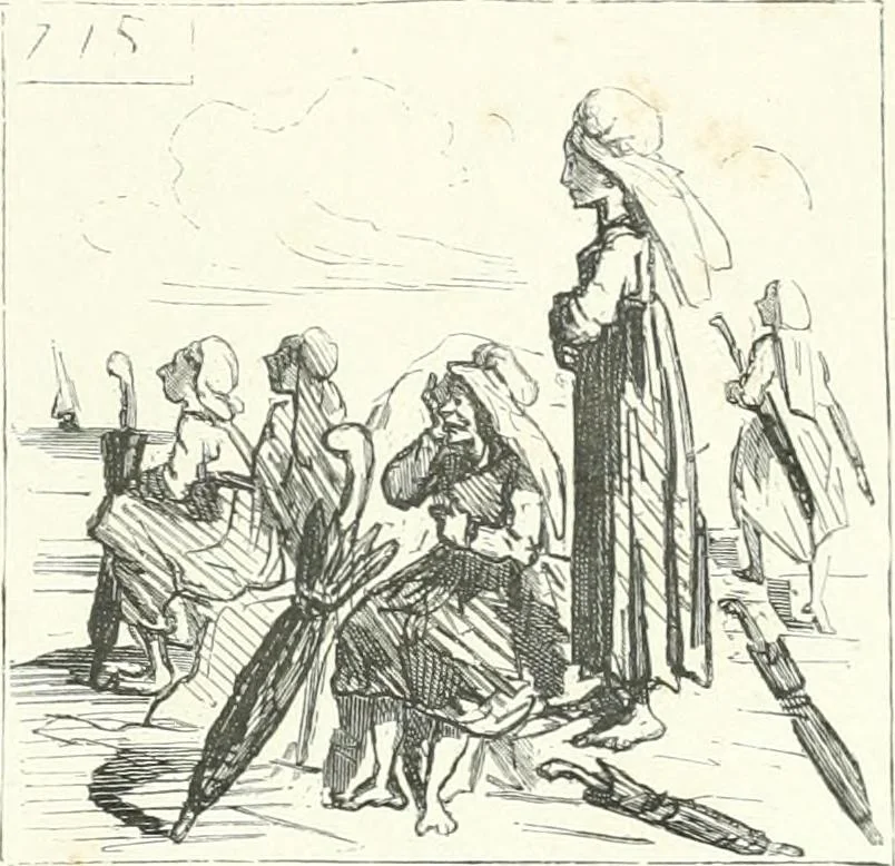 An illustration from Cham, 1853, leaf 134