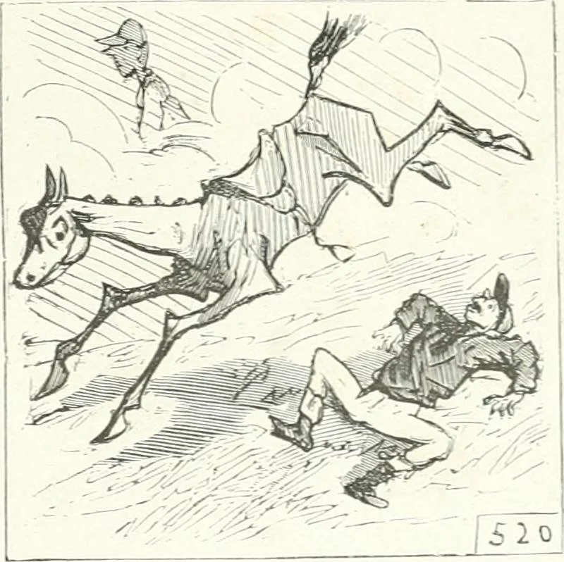 An illustration from Cham, 1853, leaf 136