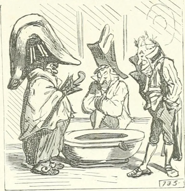 An illustration from Cham, 1853, leaf 142