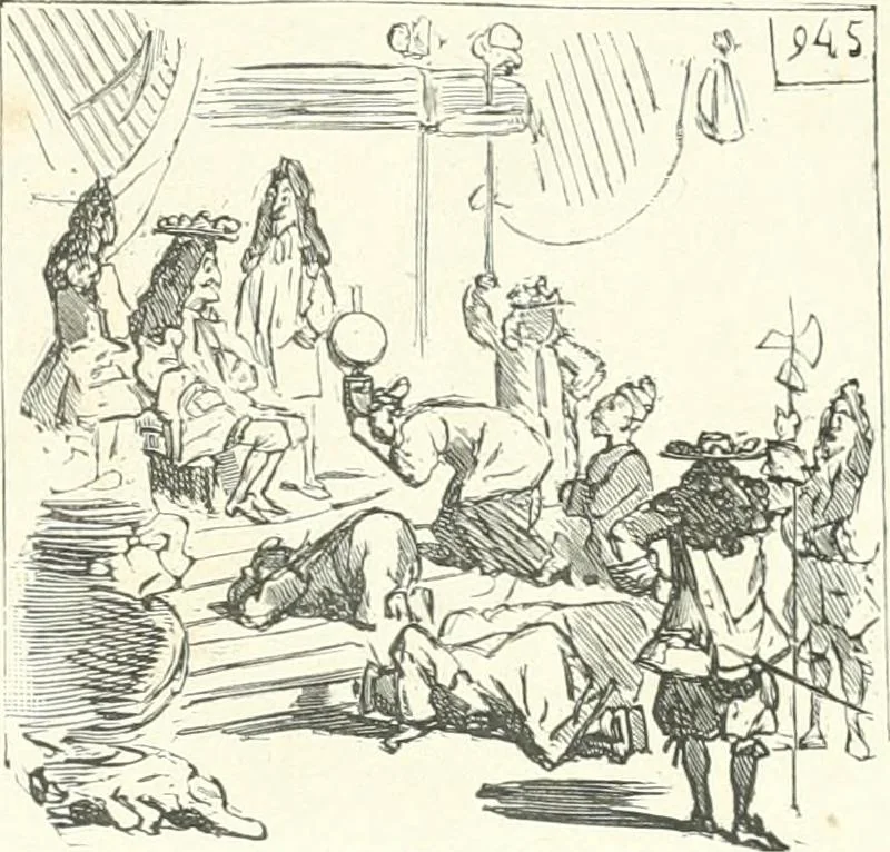 An illustration from Cham, 1853, leaf 144