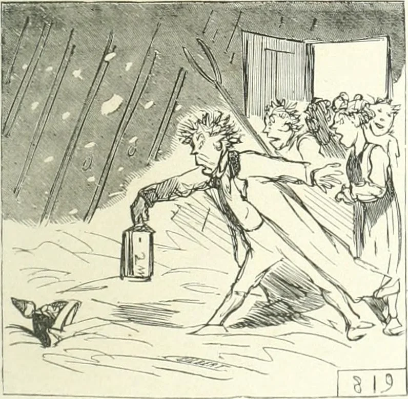An illustration from Cham, 1853, leaf 146