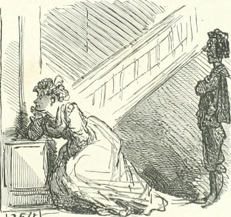 An illustration from Cham, 1853, leaf 146