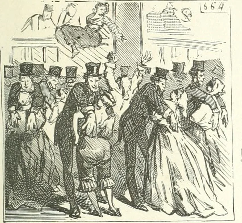 An illustration from Cham, 1853, leaf 150