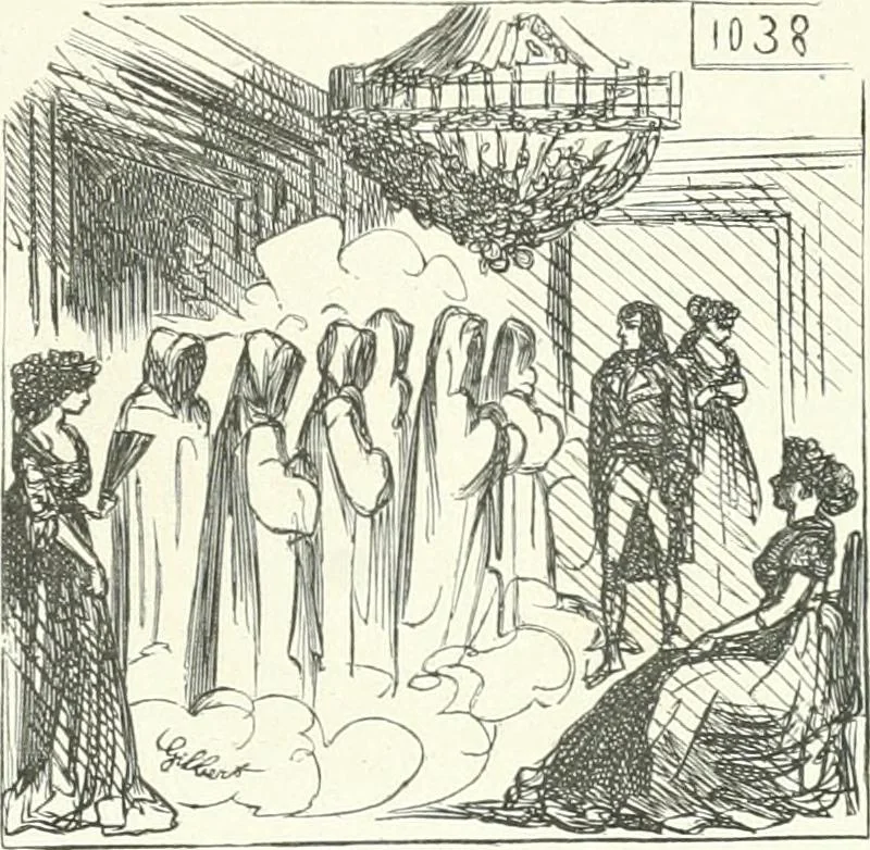 An illustration from Cham, 1853, leaf 150