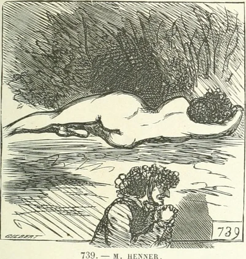 An illustration from Cham, 1853, leaf 154