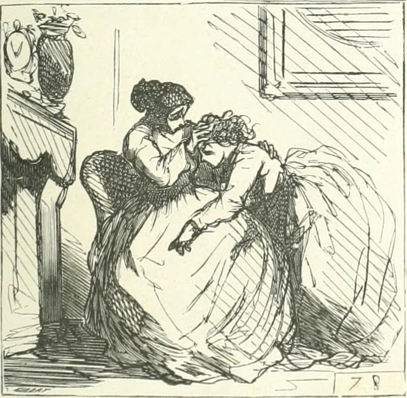 An illustration from Cham, 1853, leaf 154