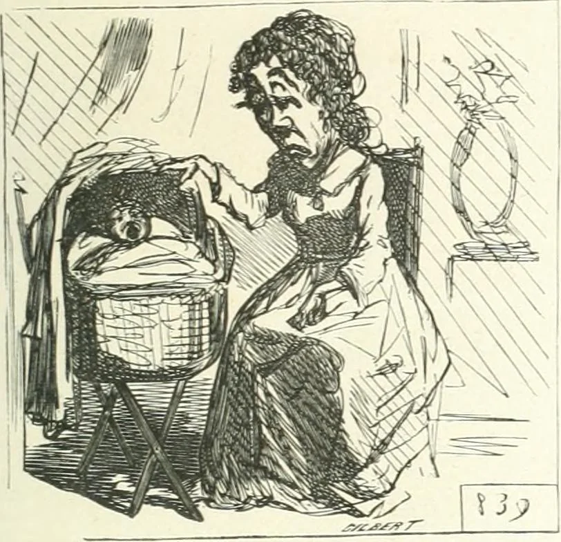 An illustration from Cham, 1853, leaf 156