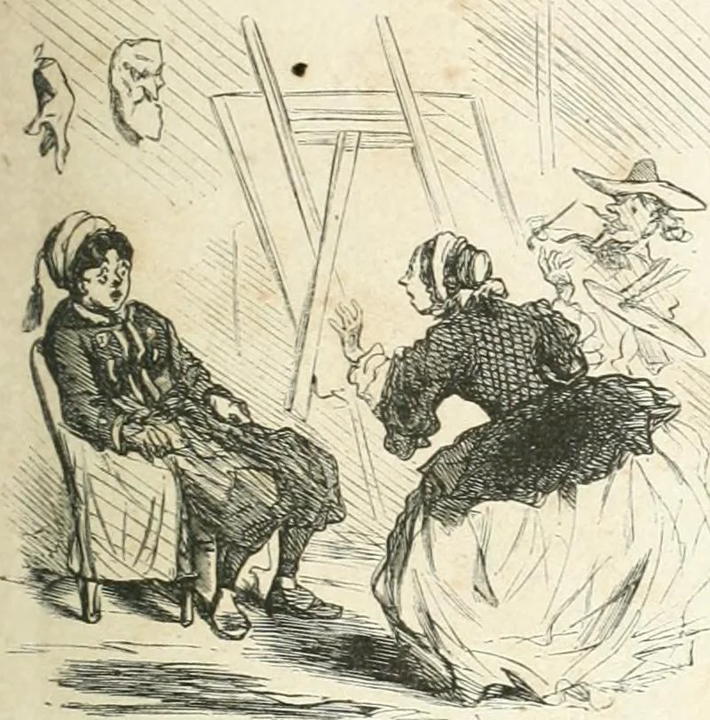 An illustration from Cham, 1853, leaf 16