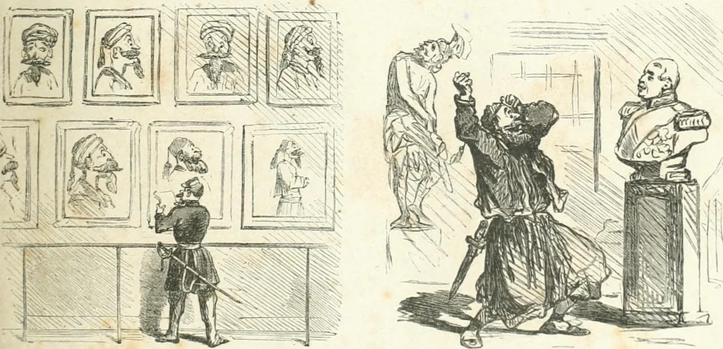 An illustration from Cham, 1853, leaf 16