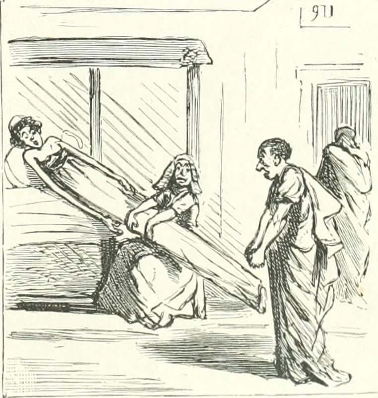 An illustration from Cham, 1853, leaf 160