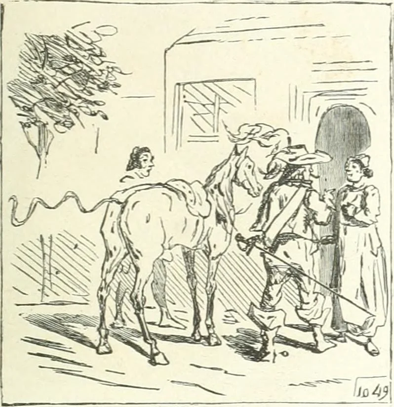 An illustration from Cham, 1853, leaf 162
