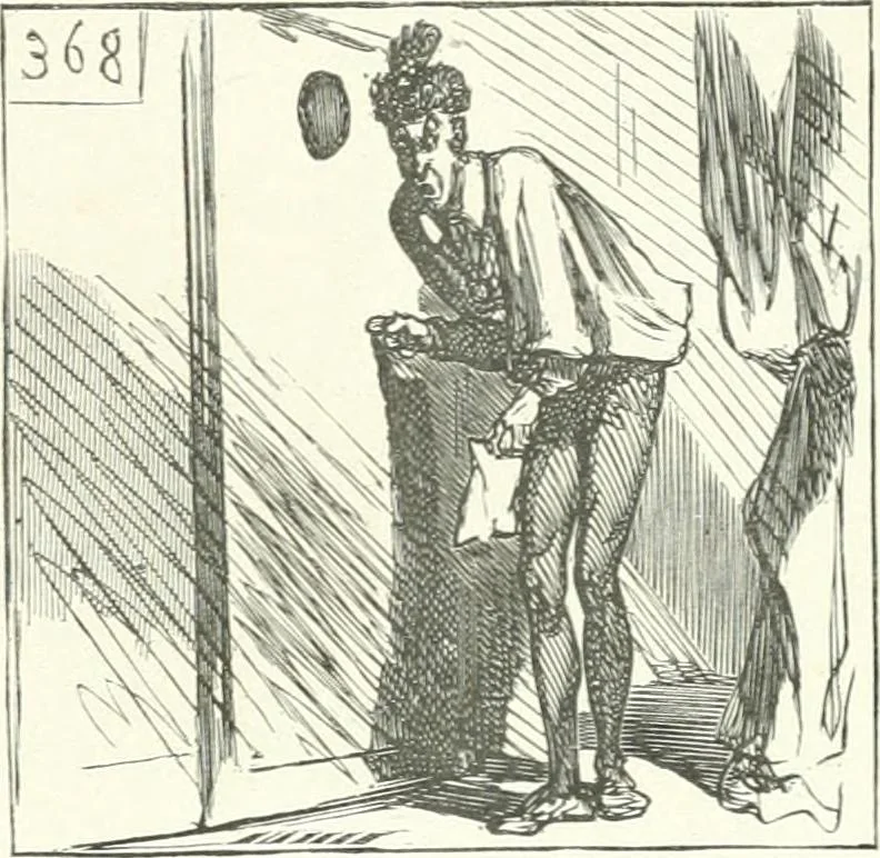 An illustration from Cham, 1853, leaf 162