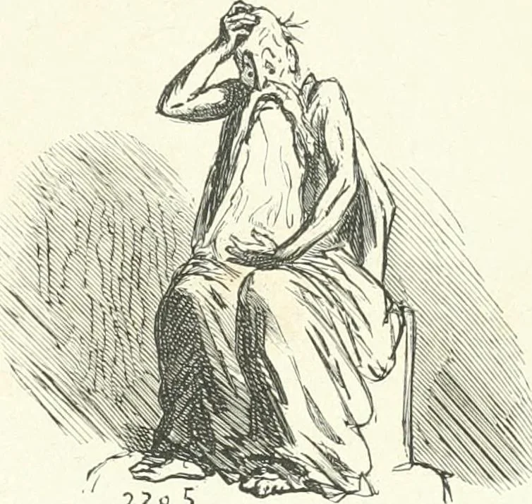 An illustration from Cham, 1853, leaf 164