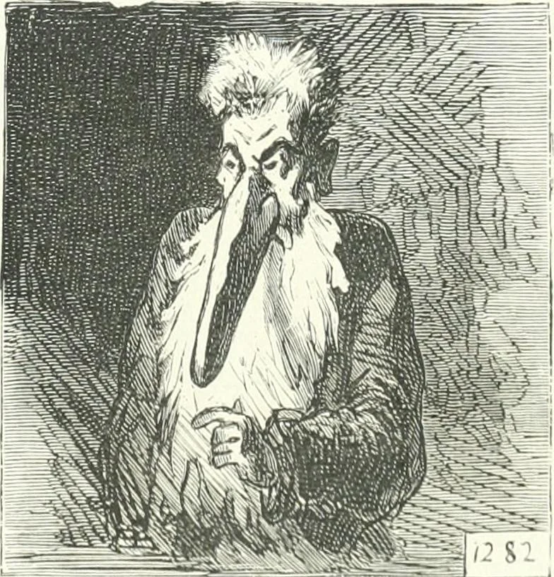 An illustration from Cham, 1853, leaf 164