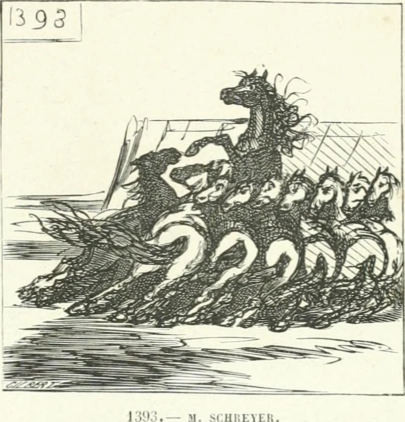 An illustration from Cham, 1853, leaf 168
