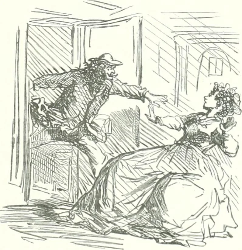 An illustration from Cham, 1853, leaf 174