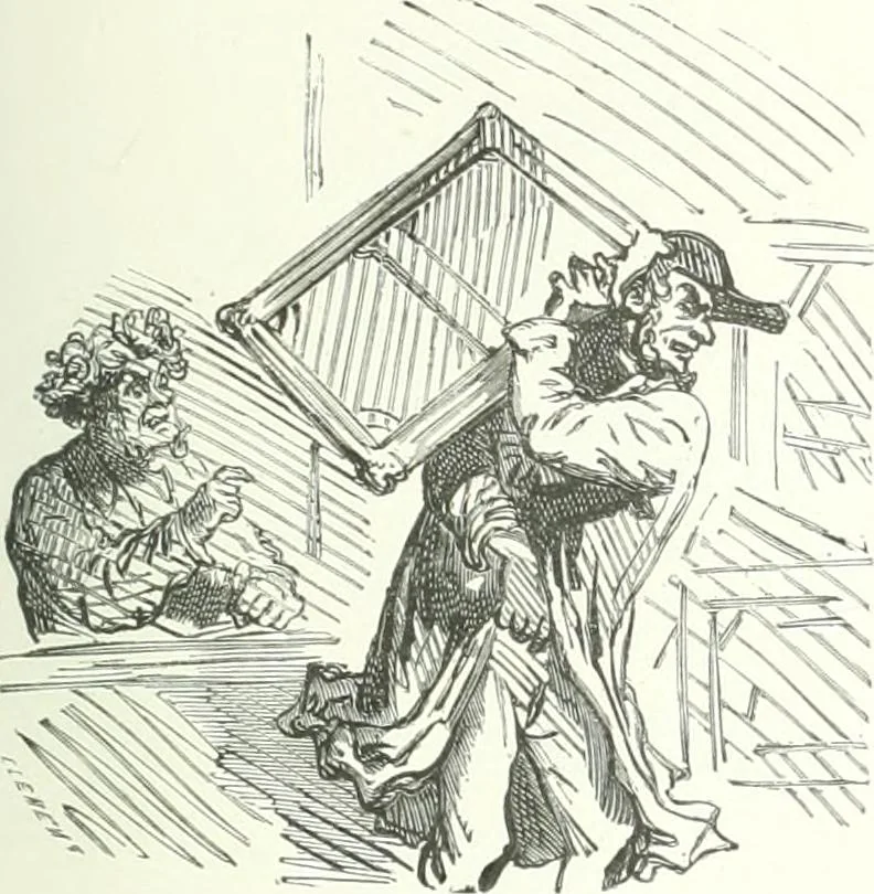 An illustration from Cham, 1853, leaf 176