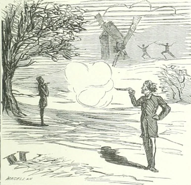 An illustration from Cham, 1853, leaf 176