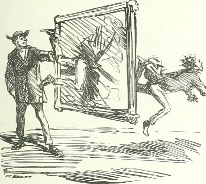 An illustration from Cham, 1853, leaf 178