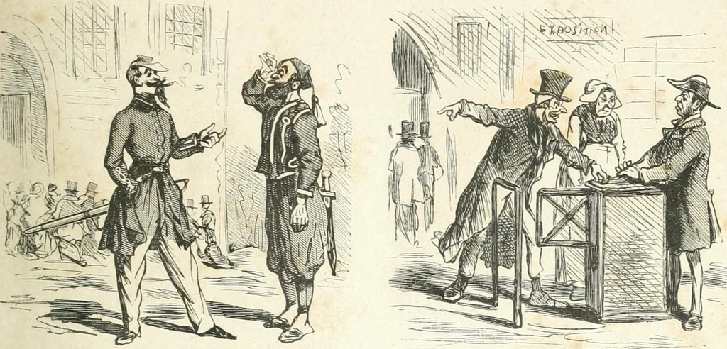 An illustration from Cham, 1853, leaf 18