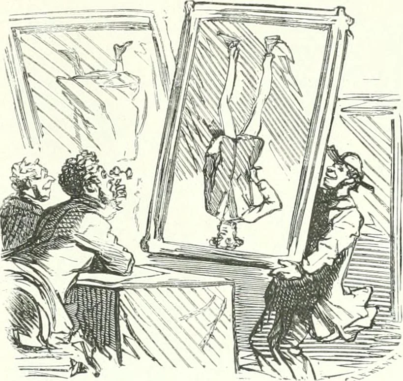 An illustration from Cham, 1853, leaf 180