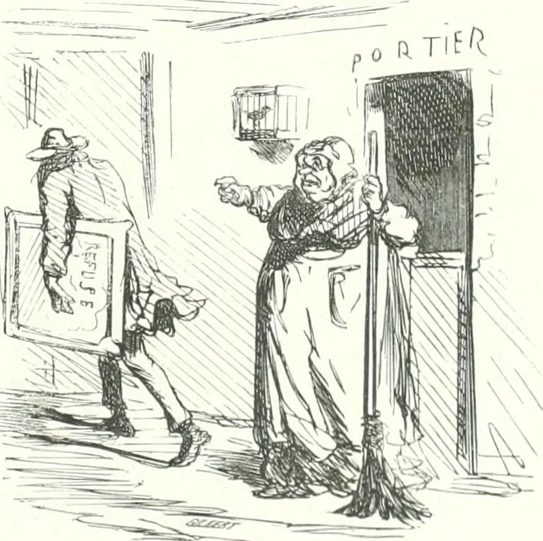 An illustration from Cham, 1853, leaf 180