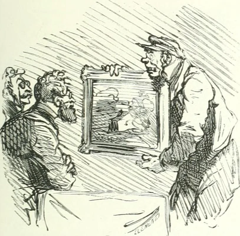 An illustration from Cham, 1853, leaf 182