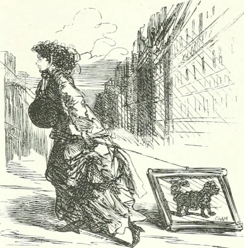 An illustration from Cham, 1853, leaf 184