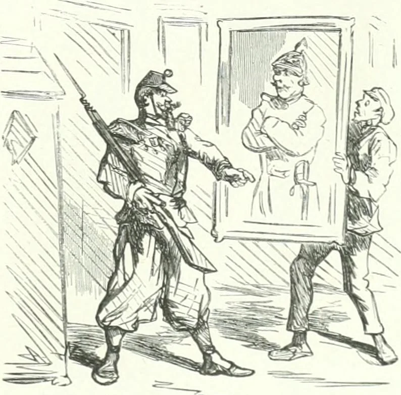 An illustration from Cham, 1853, leaf 186