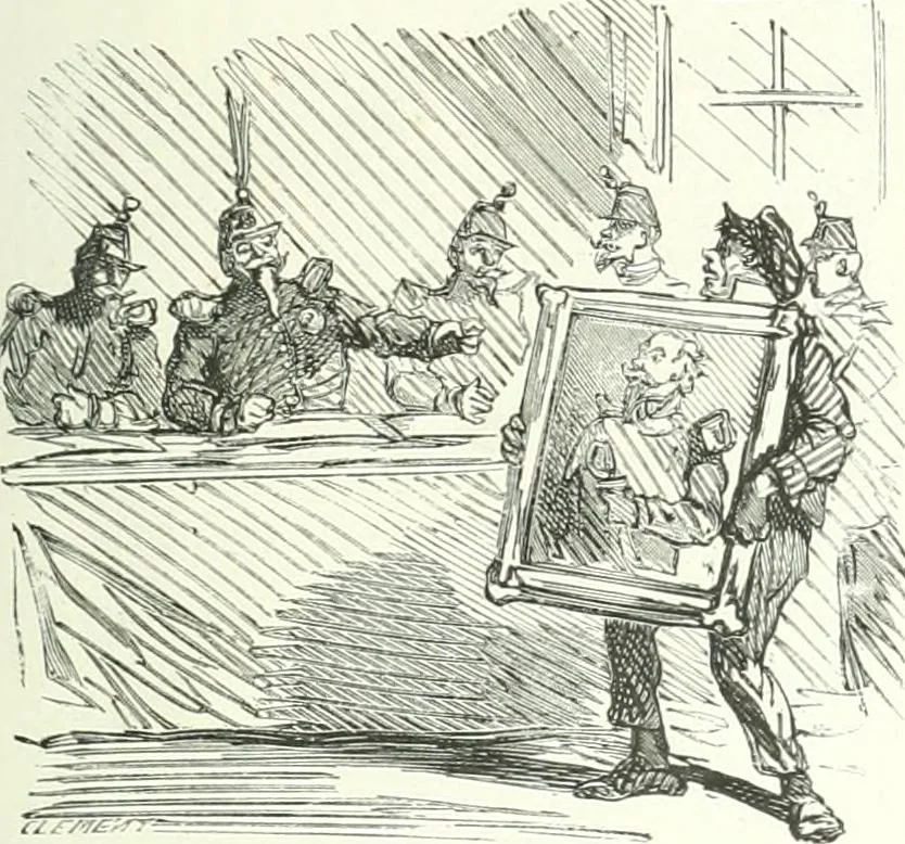 An illustration from Cham, 1853, leaf 188