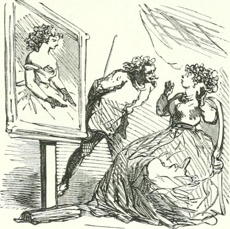 An illustration from Cham, 1853, leaf 190