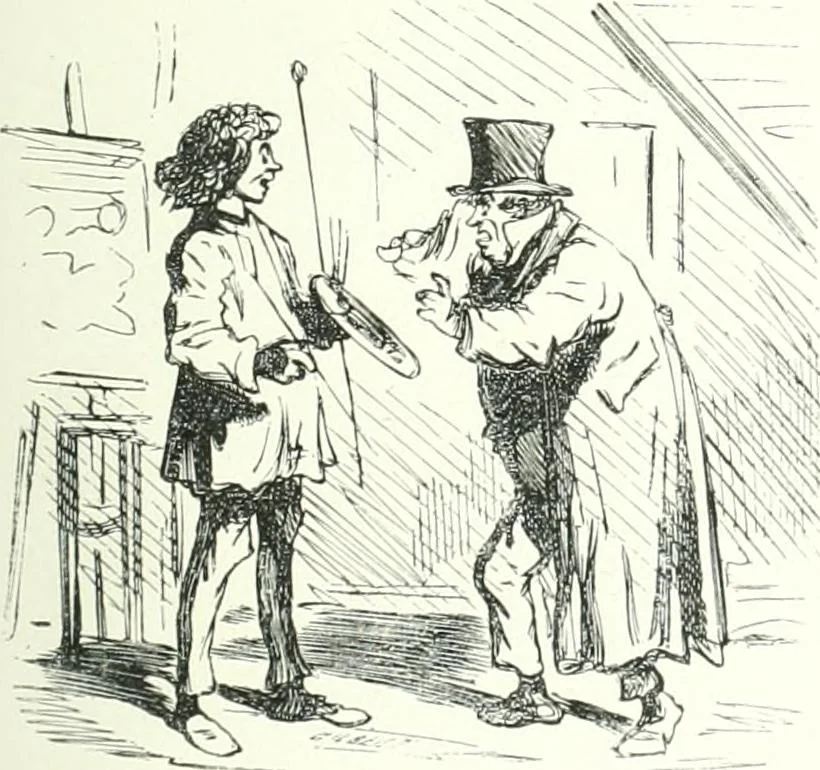 An illustration from Cham, 1853, leaf 190