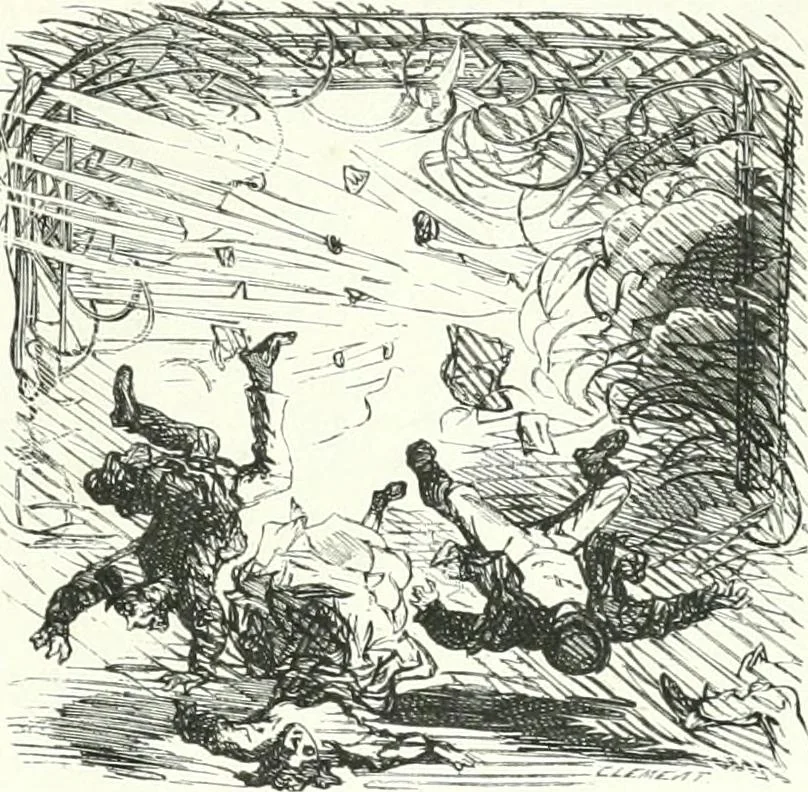 An illustration from Cham, 1853, leaf 192