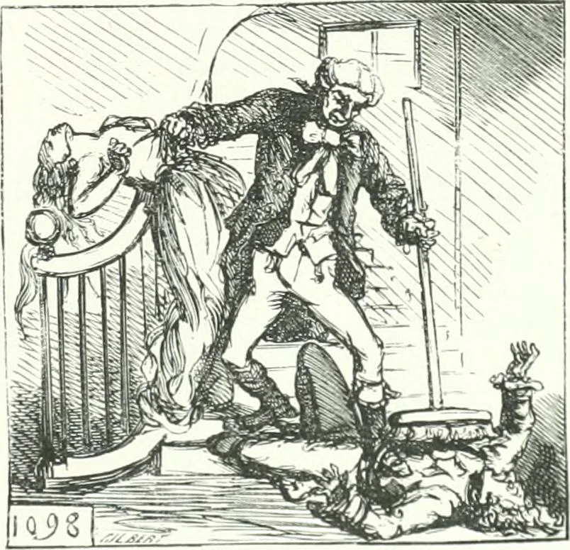 An illustration from Cham, 1853, leaf 194