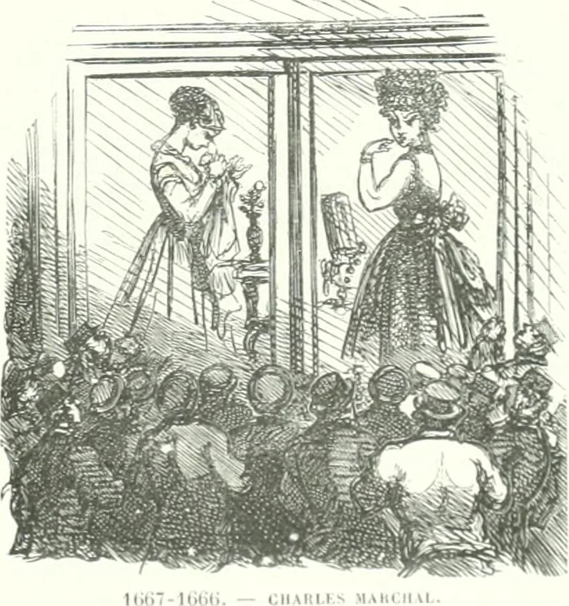 An illustration from Cham, 1853, leaf 196